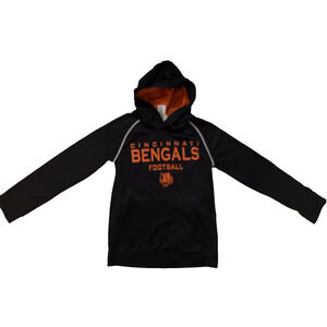 Cincinnati Bengals Hoodie Youth Medium NFL Football Team Apparel Pullover